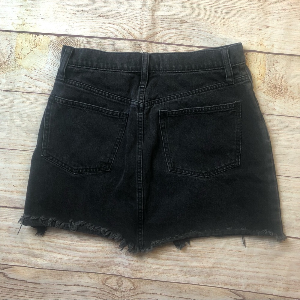 Madewell Black Denim Skirt - Picture 6 of 8